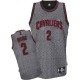 Jersey gris de NBA Kyrie Irving authentiques hommes - Adidas Cleveland Cavaliers & 2 mode statique