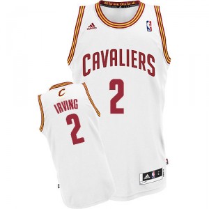 Maillot blanc NBA Kyrie Irving Swingman masculine - Adidas Cleveland Cavaliers & maison 2