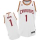 Maillot blanc NBA Mike Miller Swingman masculine - Adidas Cleveland Cavaliers # 1 Accueil