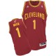 Maillot rouge vin NBA Mike Miller Swingman masculine - Adidas Cleveland Cavaliers # 1 Road