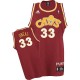 NBA Shaquille O'Neal Swingman Throwback Men's Orange Maillot - Mitchell and Ness Cleveland Cavaliers #33 CAVS