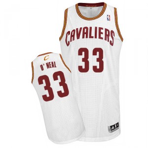 Maillot blanc de NBA Shaquille o ' Neal authentiques hommes - Adidas Cleveland Cavaliers & maison 33