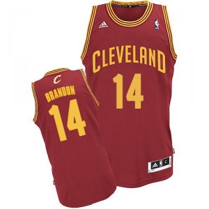 Maillot rouge vin NBA Terrell Brandon Swingman masculine - Adidas Cleveland Cavaliers & route 14