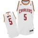 Maillot blanc J.R. Smith NBA Swingman masculine - Adidas Cleveland Cavaliers 5 Accueil