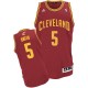 Maillot rouge vin J.R. Smith NBA Swingman masculine - Adidas Cleveland Cavaliers 5 Road