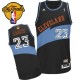 Maillot noir de NBA LeBron James authentiques hommes - Adidas Cleveland Cavaliers 23 ABA Hardwood Classic la finale