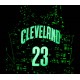 LeBron James Cleveland Cavaliers 23 City Lights noir Swingman maillot