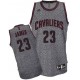 LeBron James 23 Fashion gris Swingman maillot hommes