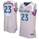 Adidas de Eastern Conference LeBron James hommes gris 2017 NBA All-Star Game Swingman maillot