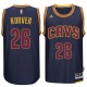 Kyle Korver Cleveland Cavaliers 26 nouveaux Swingman remplaçant Maillot marine