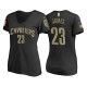 Femmes Lebron James Cleveland Cavaliers & 23 USA Flag Camo nom & Number t-shirt