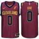 Season Kevin Love Cleveland Cavaliers #0 Icône Vin Maillot