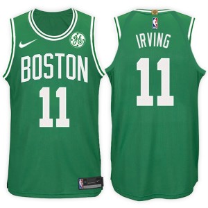 2017-18 Kyrie Irving Boston Celtics &11 Vert maillots