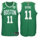 2017-18 Kyrie Irving Boston Celtics #11 Vert maillots