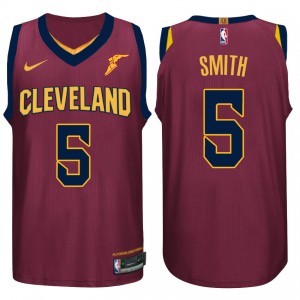 Saison J.R. Smith Cleveland Cavaliers &5 icÃ´ne maillot de vin