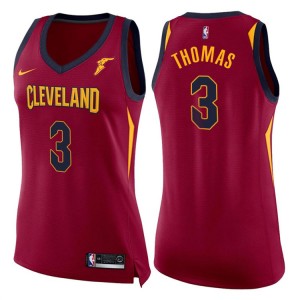 Femmes 2017-18 saison Isaiah Thomas Cleveland Cavaliers &3 icône de vin échangistes maillots