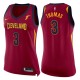 Femmes 2017-18 saison Isaiah Thomas Cleveland Cavaliers #3 icône de vin échangistes maillots