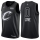 2018 All-Star hommes cavaliers Kevin Love #0 maillot noir