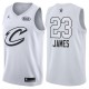 2018 All-Star hommes cavaliers Lebron James &23 maillot blanc