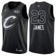 All-Star hommes cavaliers Lebron James &23 maillot noir