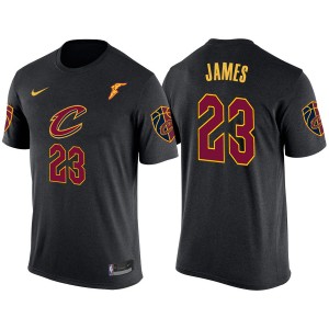 Cleveland Cavaliers Lebron James &23 déclaration T-shirt noir