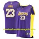 Fanatiques de marque Lebron James Los Angeles Lakers Violet 2017/18 Fast Pause maillot