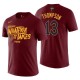 T-shirt Cleveland Cavaliers pour hommes ^ 13 Tristan Thompson Maroon NBA Playoffs Mantra Legend