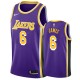 Los Angeles Lakers LeBron James &6 Déclaration Maillot Hommes