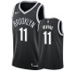 Hommes Kyrie Irving &11 Brooklyn Nets Noir NBA Swingman Maillot