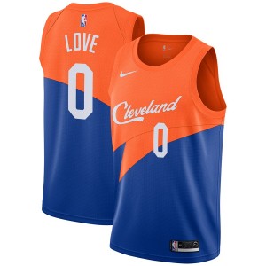 Cleveland Cavaliers Kevin Love Maillot Nike Bleu City Ãdition Swingman