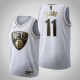 Brooklyn Nets Kyrie Irving Golden Edition Blanc Maillot