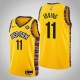 Nets 2019-20 Kyrie Irving City Maillot Jaune
