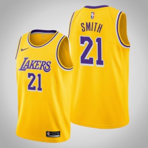 Maillot icône d’or des Lakers de Los Angeles J.R. Smith