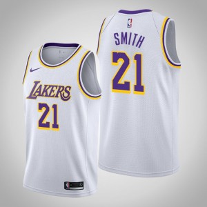 Maillot de l’Association Blanche des Lakers de Los Angeles J.R. Smith