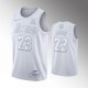 Los Angeles Lakers LeBron James MVP Maillot - Blanc