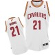 Maillot blanc Andrew Wiggins NBA Swingman masculine - Adidas Cleveland Cavaliers # 21 Accueil