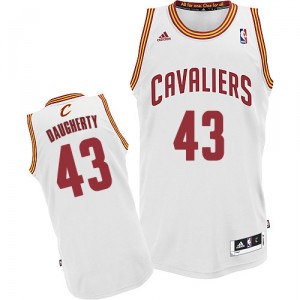 Maillot blanc Brad Daugherty NBA Swingman masculine - Adidas Cleveland Cavaliers & maison 43