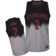 Noir/gris Jersey NBA Kyrie Irving authentique masculin - Adidas Cleveland Cavaliers & 2 Fadeaway Fashion